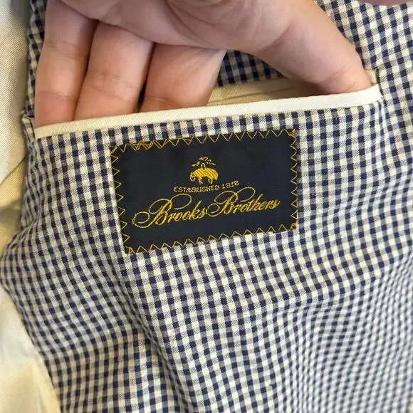 Vintage Brooks Brothers Blazer Sport Coat 39R NWT